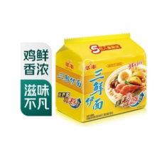 华丰 三鲜伊面  86gx5包 【五连包】
