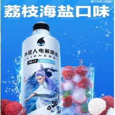 外星人 电解质水 0糖0脂【荔枝海盐味】500mlx15瓶/箱
