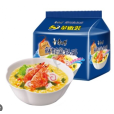 康师傅 鲜虾鱼板面 【5连包】