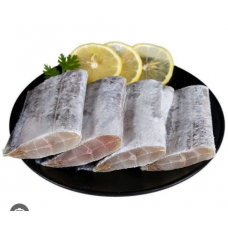 带鱼段 带冰1kg 化冻应该800g